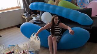 Sophie pops all my balloons