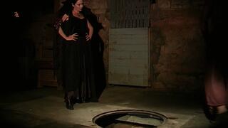 The Countess of Tears humiliates her maid in the water pit