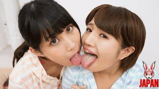 Lesbian Kisses, Cutie Lovely Konoha Kasuga & Kotomi Shinozaki