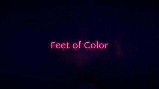 Phoenix's foot smelling handjob