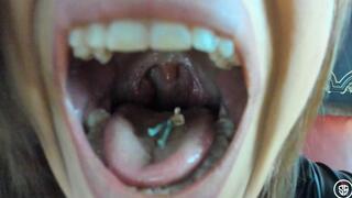 Giantess Vore - Shrinks You and Eats You