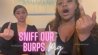 Sniff our Burps Pig Vol 3 ft Goddess Teresa