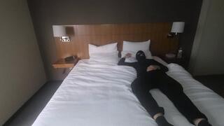 black guy gives face farts as punishment to sub