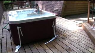 19 Years Old Amber Blows Big Cock Outdoors And Gets Facial! (1st half mp4)