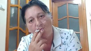 Multiples in leather pants