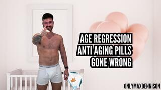 ABDL - Age Regression - Anti-aging pills gone wrong