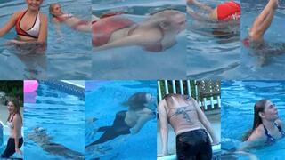 Holly Swimming in Clothes Combo HD