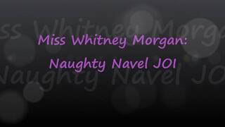 Whitney Morgan: Naughty Navel JOI - wmv