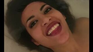 Yanks Latina Lily Gets Wet