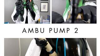 Leela Lapin Uses a Mask, Ambu Bag and Hitachi in Ambu Pump 2