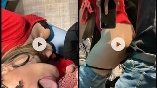 BLOWJOB AND SEX IN PUBLIC FITTING ROOMS