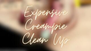 Expensive Creampie Clean Up