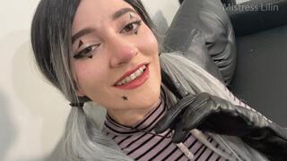 Cum for my Leather: Tease and JOI