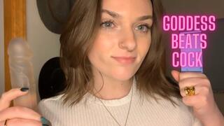 Goddess Beats Cock