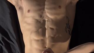 POV Kinky Edging Double Cum Handjob Ass Fingering Masturbation EDGEU1 Jerking Off Edging Blindfolded Muscle Hunk Hoss Kado