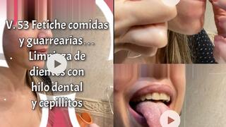 DENTAL FLOSS AND BRUSH, Fetish Dirty