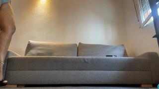 Balbina super sexy ebony leg Goddess on high heels