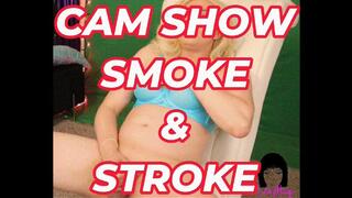 Cam Show Smoke and Stroke Lola Minaj Trans Cam Show Smoking Stroke WMVSD