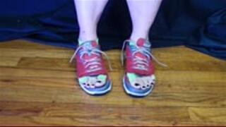 Nurse in Scrubs RAPID GROWTH turns her into a HORNY STRONG GIANTESS! Full outfit, Tennis Shoe and Socks Destruction WMV 1080