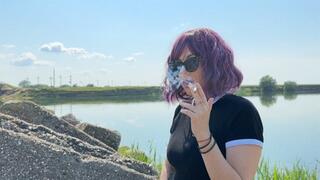 Chain light up outdoors