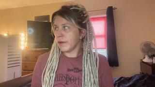 Trying to make my sneezes as quiet as possible- I failed!