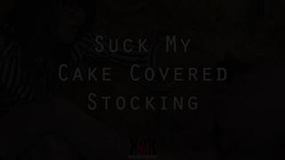 Suck My Cake Covered Stocking
