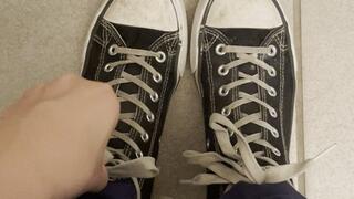 Sneaker and Sock Removal