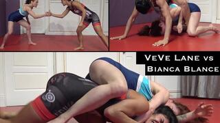 Competitive Pin Wrestling: VeVe Lane vs Bianca Blance