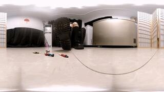 Ella Student Dress Up and Tread on 3 Dwarves 360VR WMV