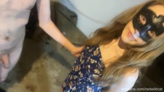 Real amateur stepbrother fucked his teen virgin stepsister for the first time in his parents garage