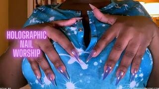 Holographic Nail Worship asmr experience SD MP4 720p by Royal Ro