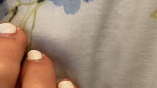 Cracked toenail polish