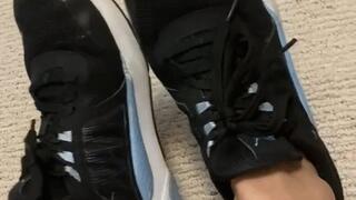 Work down tennis shoes