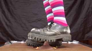 Cosplay girl tramples my face using dirty Doc Martens shoes (part 2 of 5), flo071x 1080p
