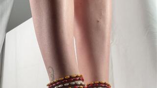 A Shoejob Dream comes true - Inshoe Cockcrush, shoejob and CBT in summer sandals - painted toenails - multi - HD