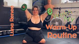 Watch My Warm-Up Routine