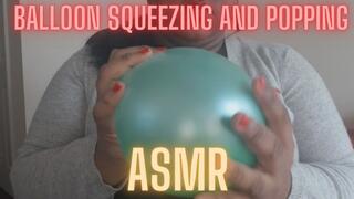 Balloon Squeezing and Popping | featuring: ASMR Balloon Popping Squeezing Blowing Up (1080P MP4)