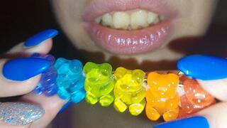 I lick a gummy bears hairpin