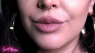 Mouth fetish, burps & accidental hiccups ~ Sweet Maria