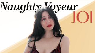 Naughty Voyeur JOI