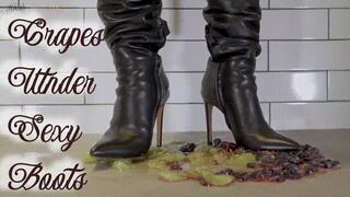 Grapes Under Sexy Boots