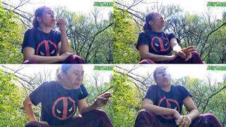 Petite Asian Goddess Smoking and Coughing while sick volume 14 Non Nude ****mp4****