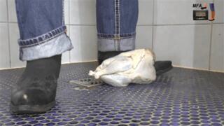 Raw Chicken under my Sendras