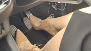 Suede Ankle Stiletto Drive