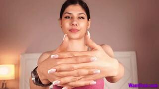 Melanie Hand Tease - 4K MP4