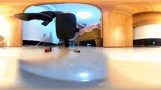 QIQI Office Boots Shame 3 Little Man 360VR wmv