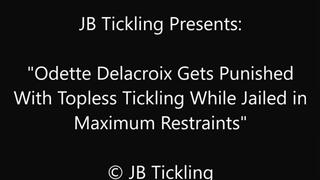 Odette Tickled in Restraints For Escaping Too Often - WMV