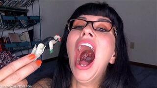 Blackmail Shrinking Vore Fantasy Fulfilled With Giantess Goddess -MOV 1920x1080p