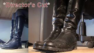 Crushed and milked under her knee-high boots - Director's Cut