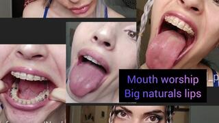 Mouth and face goddess worship